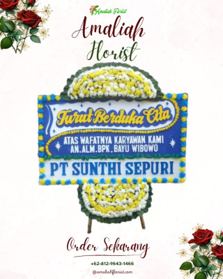 Papan Bunga Duka di Soyoi Mambai