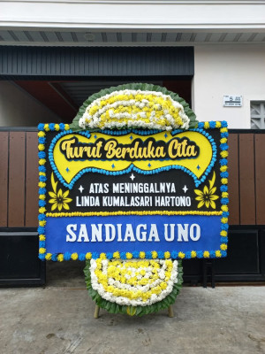 Papan Bunga Duka di Soyoi Mambai